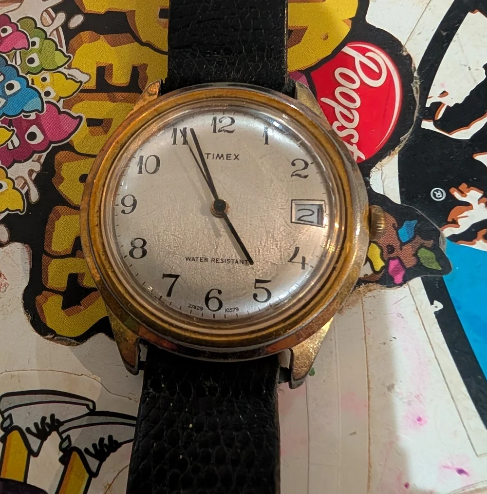 Vtg. Timex Marlin Watch - Picture 2 of 4